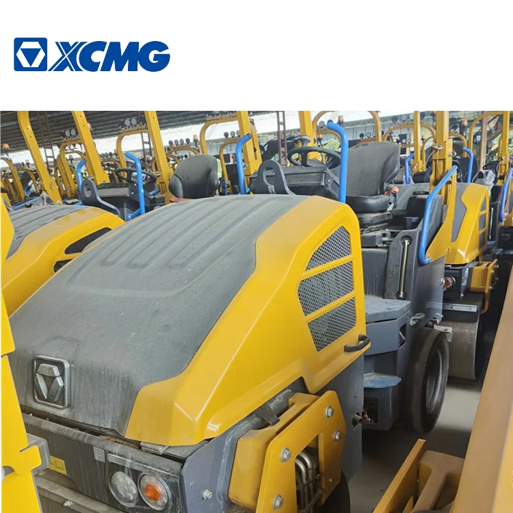 XCMG Official XD120VT Used Road Roller Machine Double Drum Roller in Good Condition