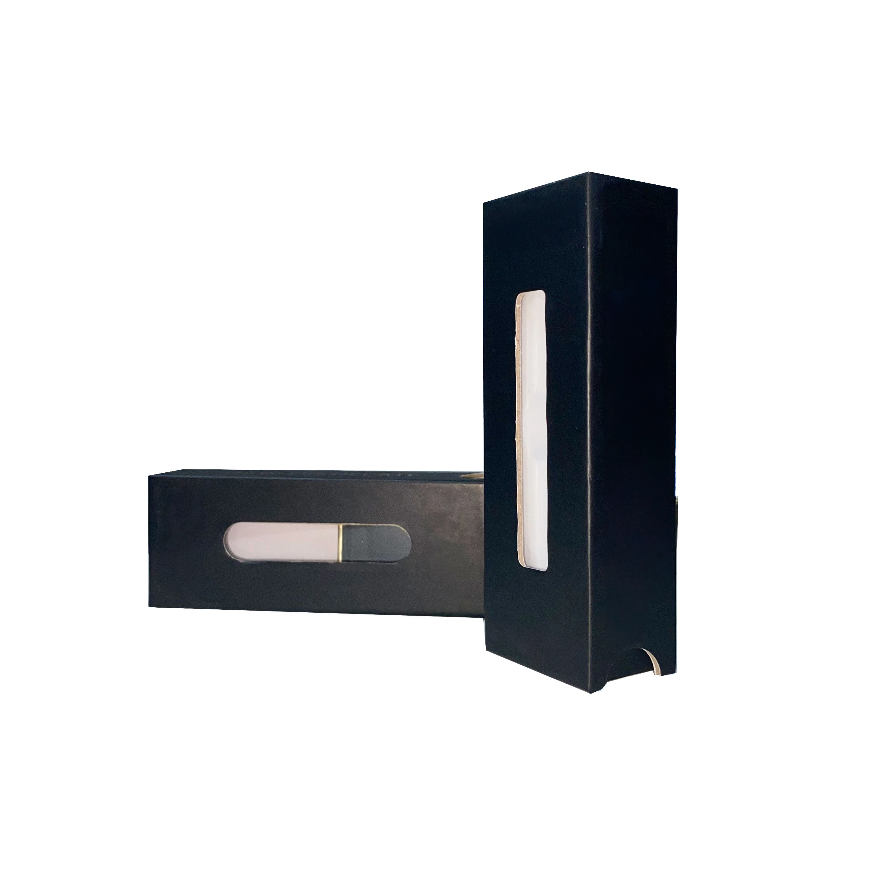 Carts Pen Pod Package Child Resistance Disposable Cartridge Pen Thick Oil Child Proof Packaging Paper Box Cartridge Packaging