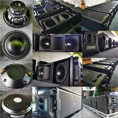  Линейный массив LA-210 dual 10 низкочастотный линейный активный и пассивный для внутреннего наружного шоу звуковая