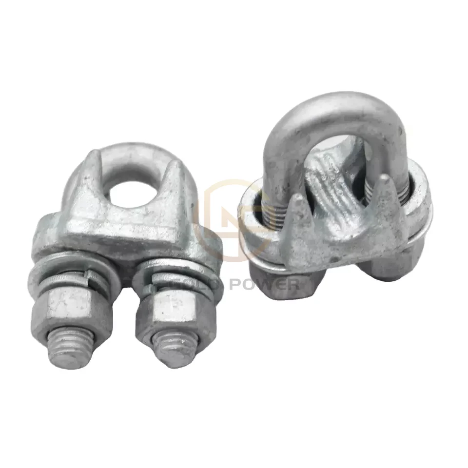 Rigging Hardware Galvanized Carbon Steel Wire Rope Clips