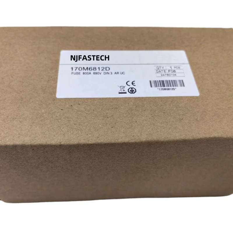 Fuse link 170M6812D 800A AC690V DIN 3 aR dual indicator high speed fuse