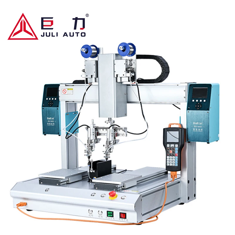 High speed  automatic PCB IC soldering machine/3-axis 4-axis Tin soldering robot machine for soldering Disinfection lamp