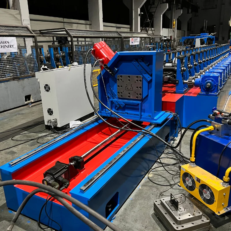 Column 80mm 90mm 110mm Size Warehouse Storage Heavy Duty Selective Pallet Rack Upright Roll Forming Machine