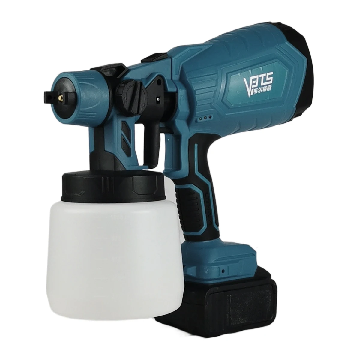 21V Cordless Portable Electric High Pressure Spray Paint Gun 32000min Affordable Even Spraying 800ml Electric Spray Gun