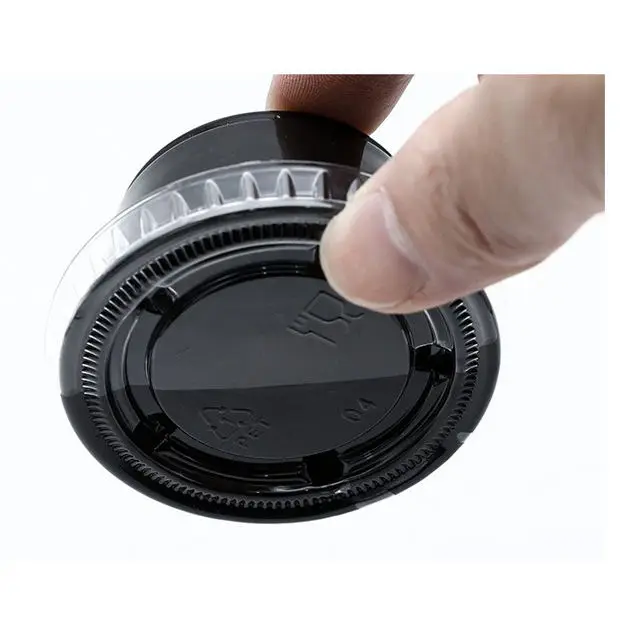 Изготовленный на заказ логотип мини-Приправы пластиковый контейнер для еды одноразовый соус блистерная упаковка