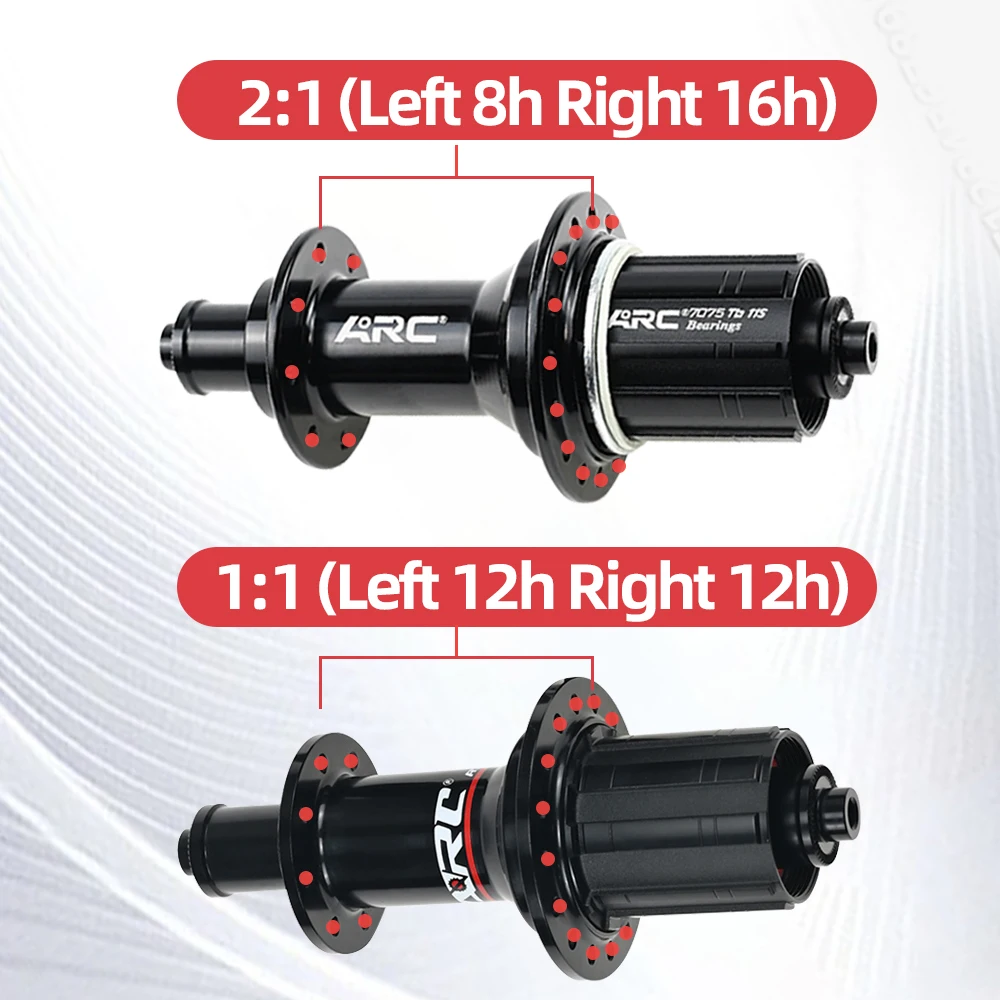 ARC Durable And Light Weight bicycle hubs RT-010F/002R Quick Release 100/130mm  Wheel rear Hub alloy bicycle bearing hub