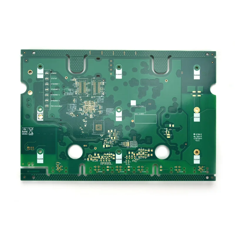 
New product pcb fabrication assembly Signal stability 8 LAYERS FR4 Tg170 DOUBLE SIDE PCBA circuit board for industral control 
