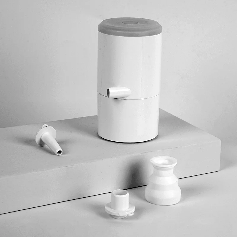 New arrival portable cordless battery electric air pump for air mattress swimming ring and clothes storage bags