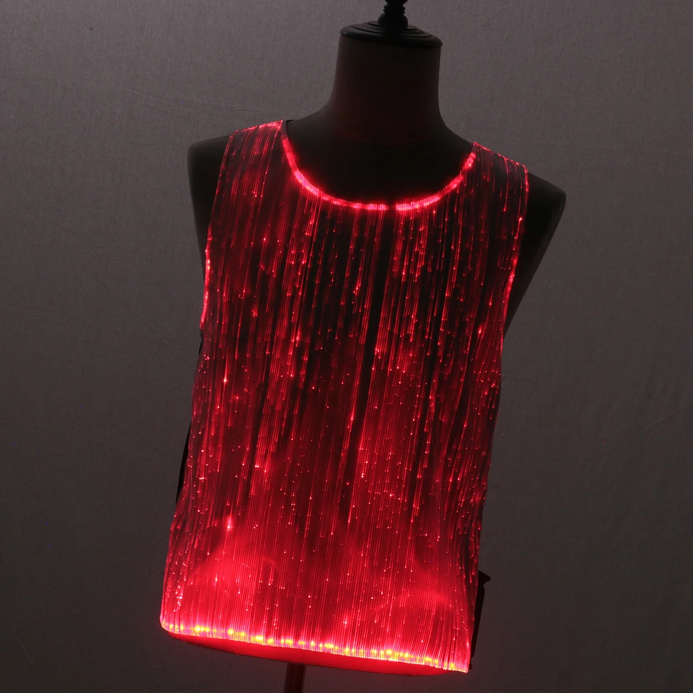 Cool design Rave party night club luminous led light glow in the dark t-shirt