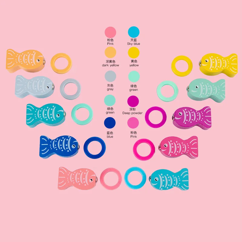 fishing wooden toy juguetes de madera montessori number letter puzzle math cross children toys  puzzle game magnetic blocks toy