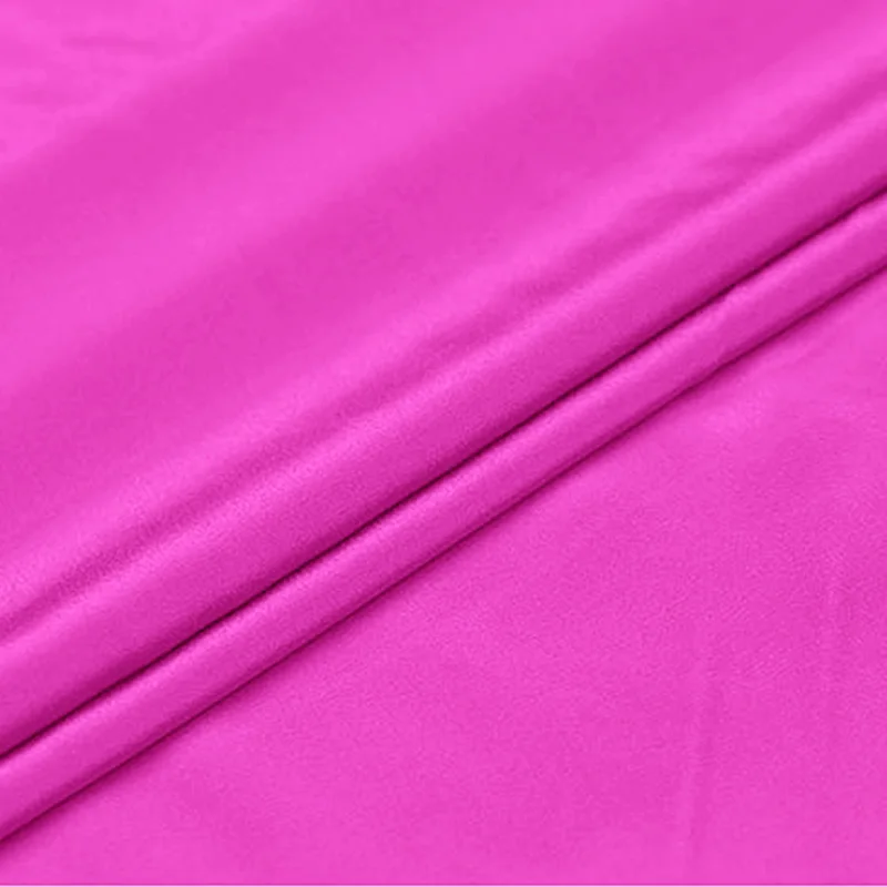 Шелковый крепдешиновый материал онлайн в фуксии цвет для продажи от Xinehe textile