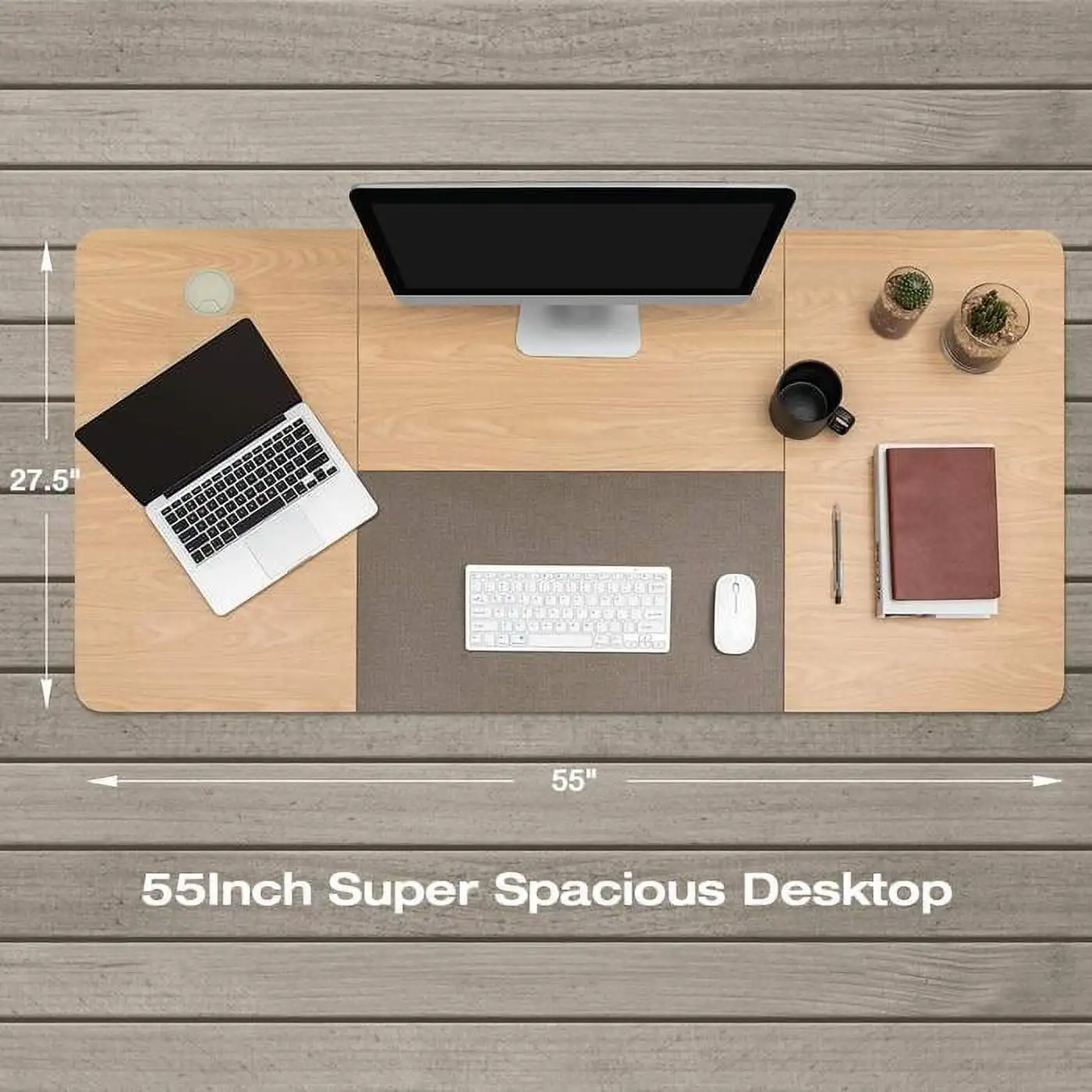 Factory Customized Office Furniture Metal Frame Conference Table Computer Single Motor 2 Stage Height Adjustable