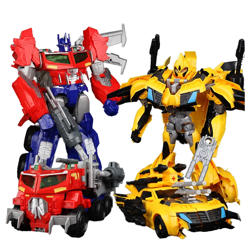 611-38Plastic Perfect Educational Toy &  Car Gift Model for KidsSuper Large Manual Deformation Robot