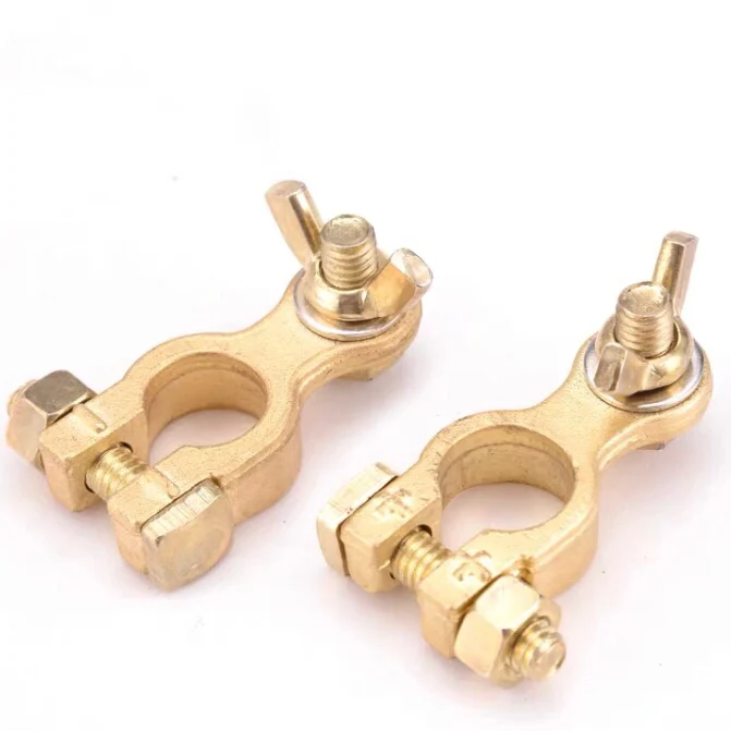 Низкая цена, латунные грузовые автобусные автомобильные аккумуляторы, аккумуляторная клемма