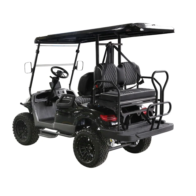 CE approved cheap factory sale new four wheel golf car electric utility vehicle golf buggy cart best price for riding on