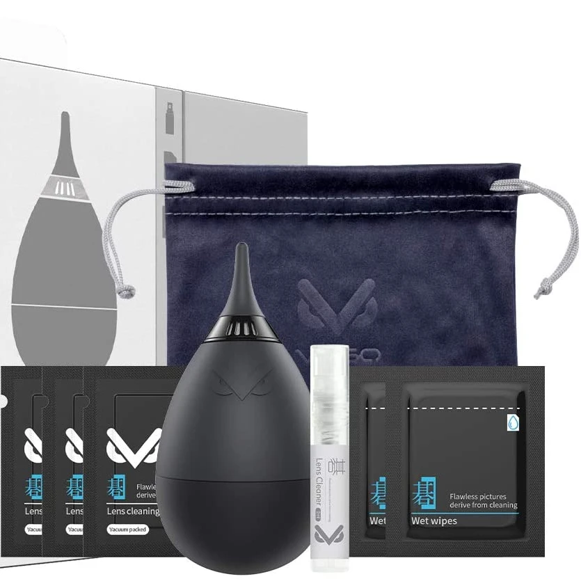 VSGO Portable 8 in 1 Hot Sell CMOS DSLR Camera Sensor CCD Lens Dust Free Cleaning Kit