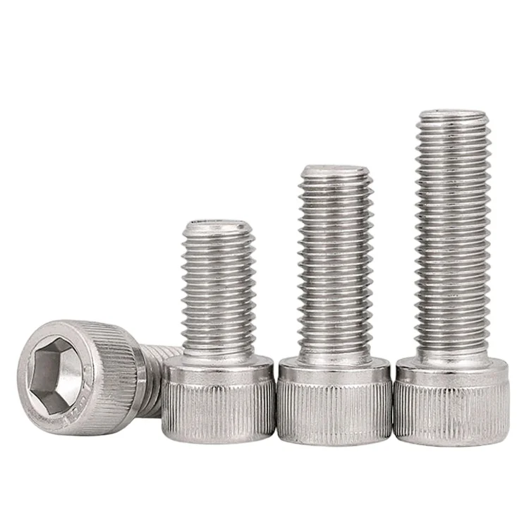 Stainless Steel A2 A4 304 316l Din 912 Allen M2  M3 M4 M5 M6 M7 M8 M9 Hex Socket Head Cap Inner Hexagon Screws