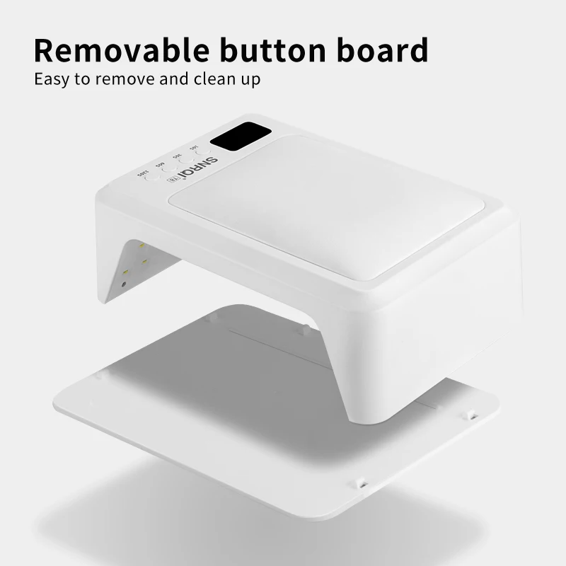 2 In 1 High Power 72W Hot Sales Professional Cordless Manicure Electric Pedicure UV LED Nail Lamp Dryer Light For Home Salon