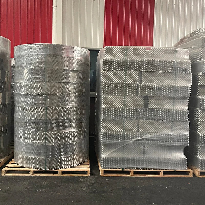 Промышленная металлическая структурная упаковка 125X 350Y 500Y, перфорированная пластина, гофрированная металлическая пластина, марля