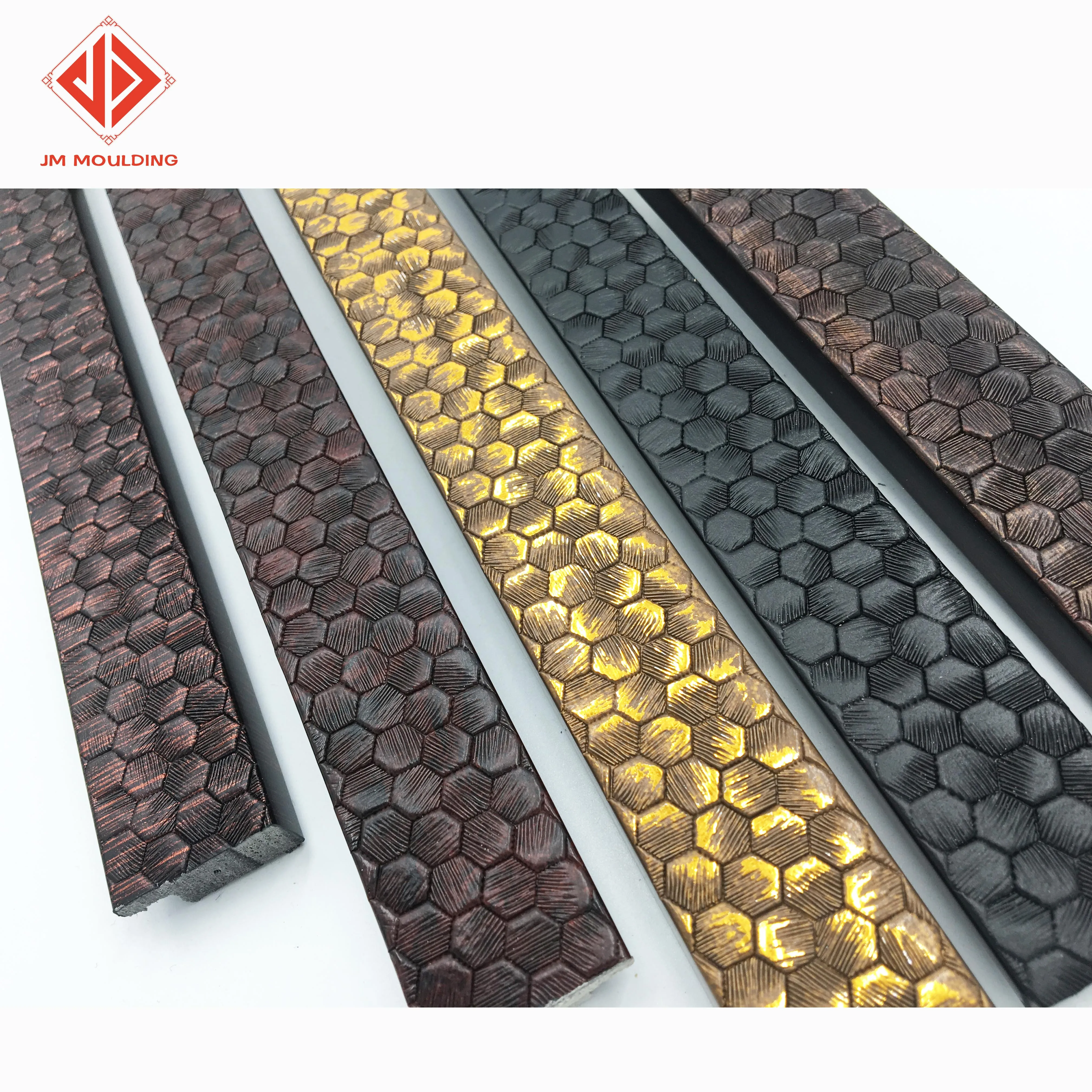 synthetic wood plastic polystyrene photo mirror frame PS moulding