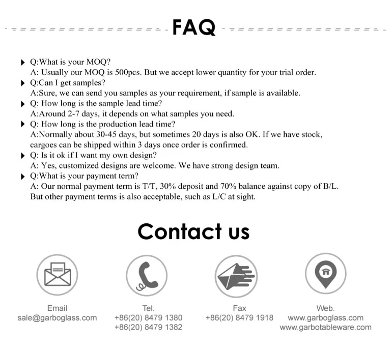 FAQ&CONTACT US