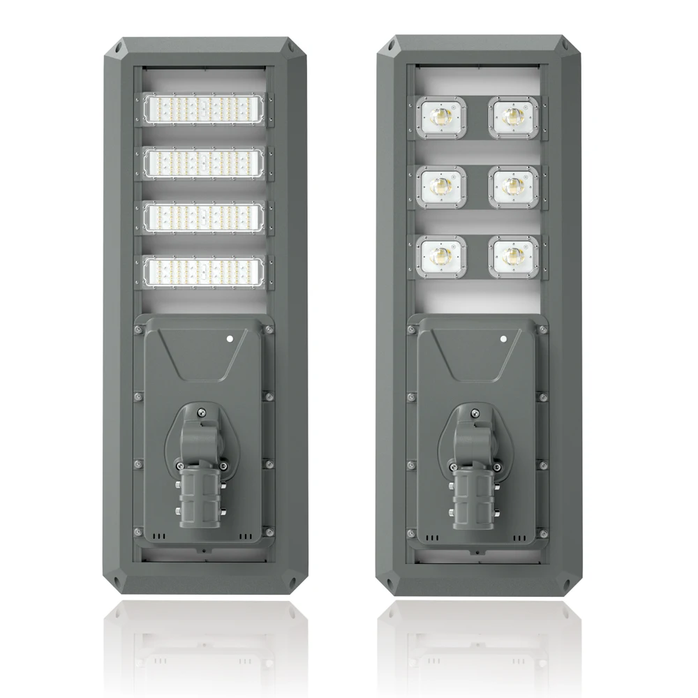 factory direct sale Energy Saving All In One Solar LED Street Light IP65 Waterproof 100W 150W 200w DC Power Supply