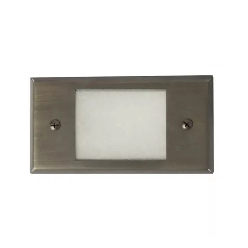 Outdoor 12V Foot Lamp Brass Recessed LED Step Lights Stair Wall Lights