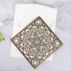 Square muslim invitations , business or party invitation cards