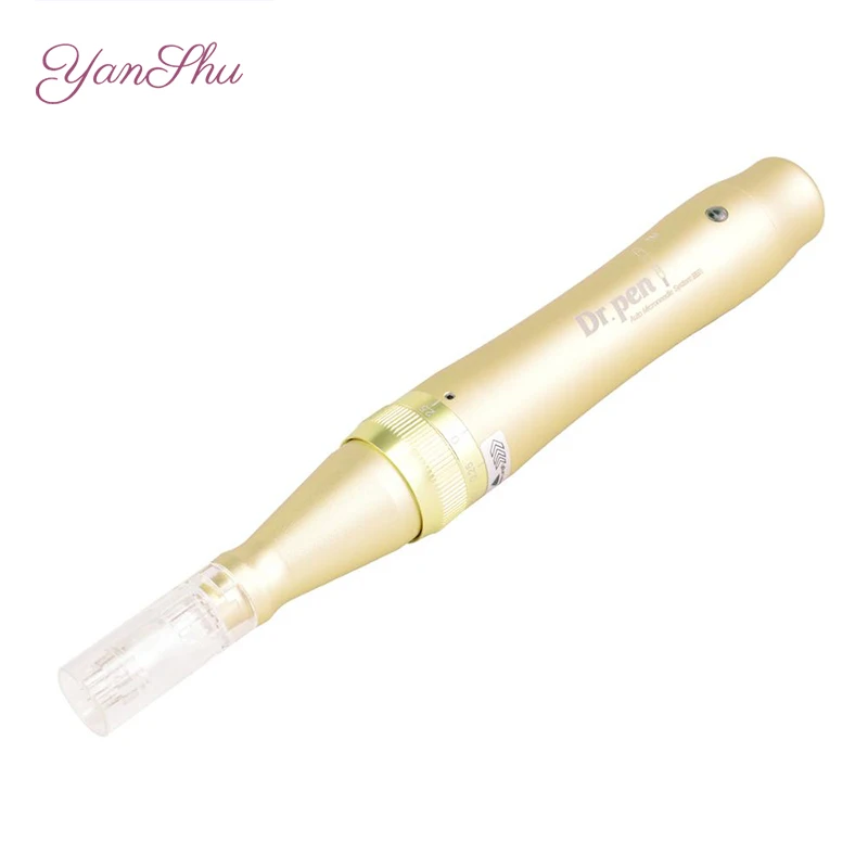 
China Factory Hot Sale Rechargeable derma roller pen Adjustable micro needling derma pen for Body Face Massager 