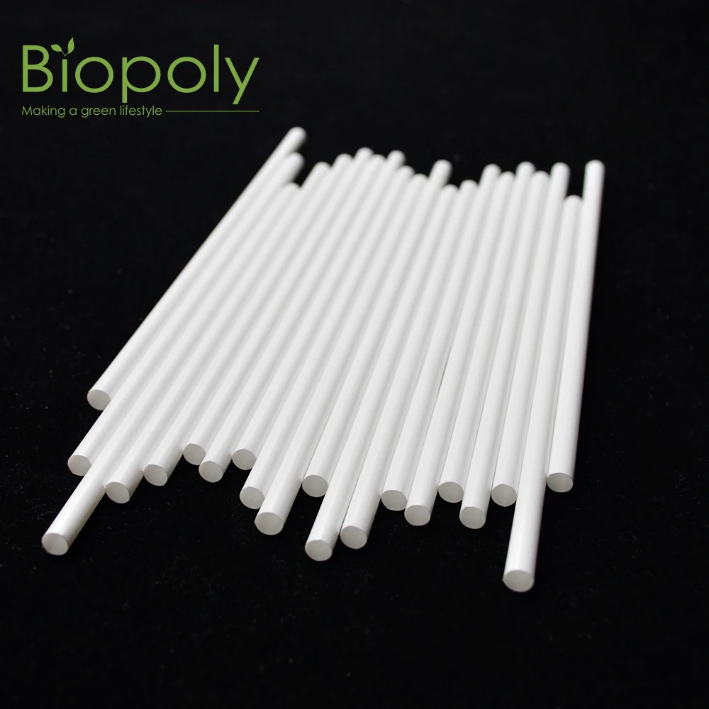 Factory Corn starch 100% biodegradable plastic drinking  PLA disposable straws
