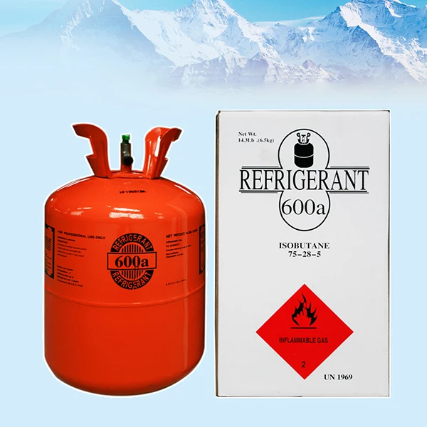 
factory price 99.5% purity of gas r600a 