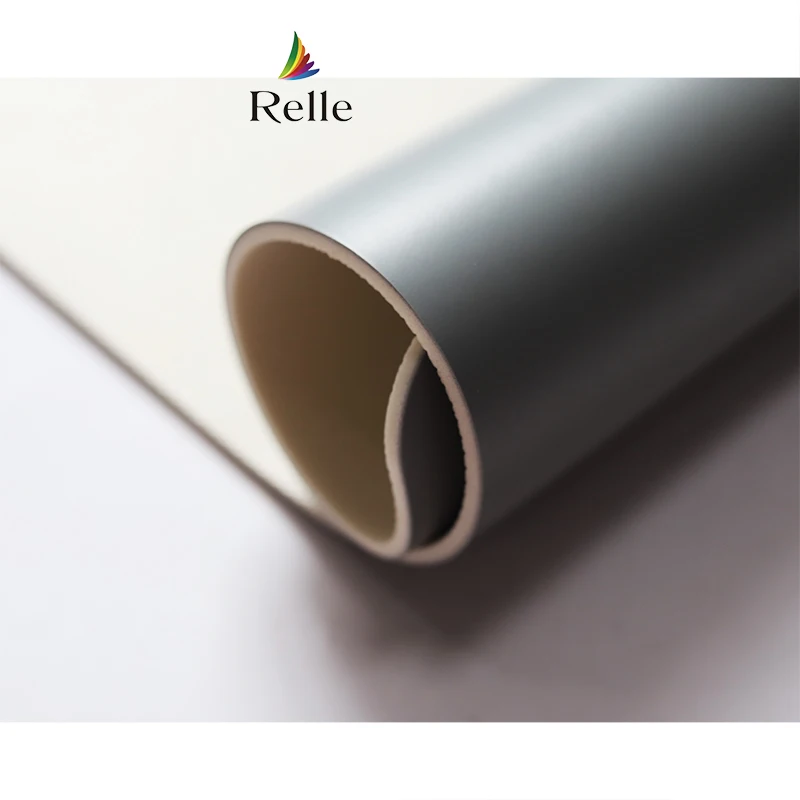 Relle waterproof antifire anti slip sponge lay pvc black dance floor