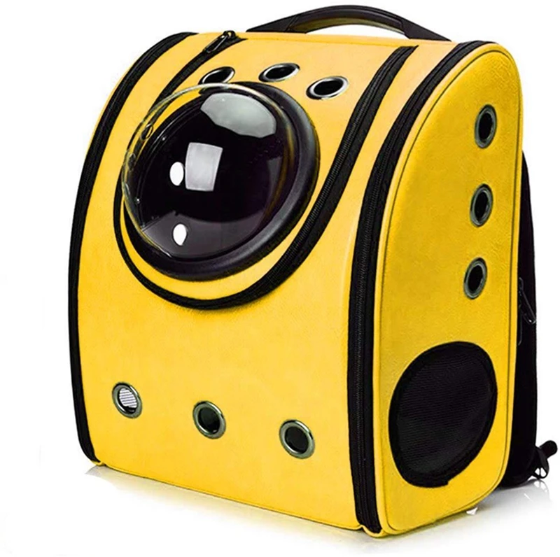 Pet breathable Backpack Carriers for Cats Dog Carrier Backpack bag for Travel