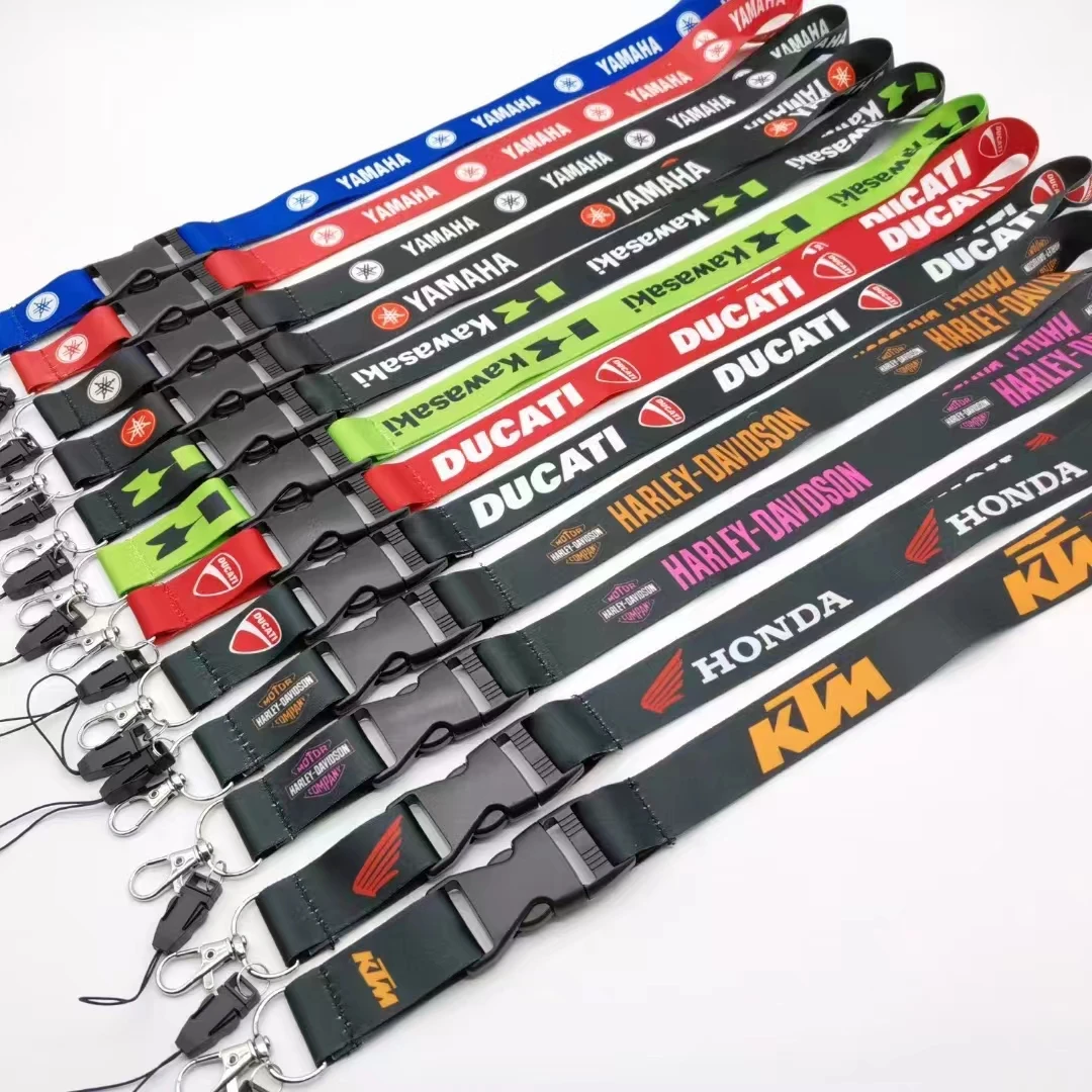 New Products JDM Style Lanyard Auto Racing Neck Lanyards for Mobile Phone