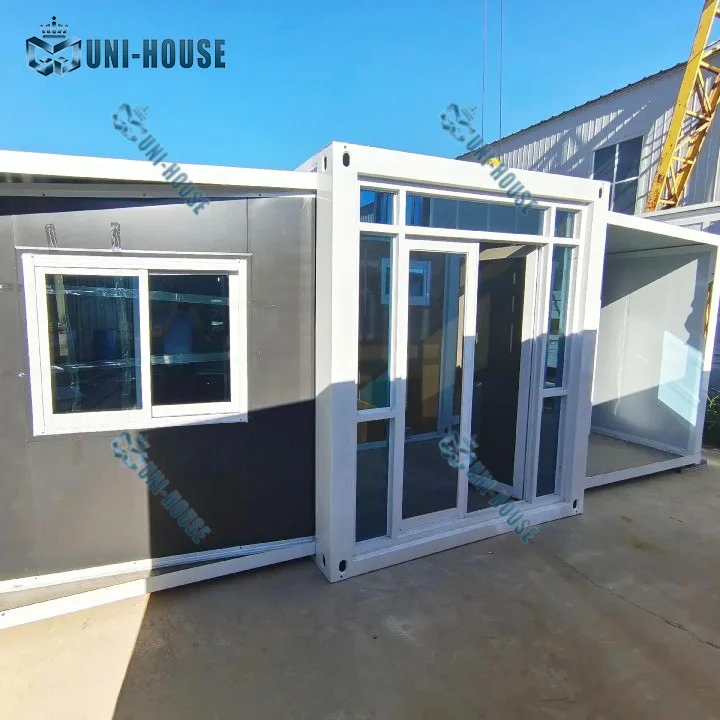 China Manufacturer Container House  20Ft  luxury  With Bathroom And Kitchen Expandable prefab Container House