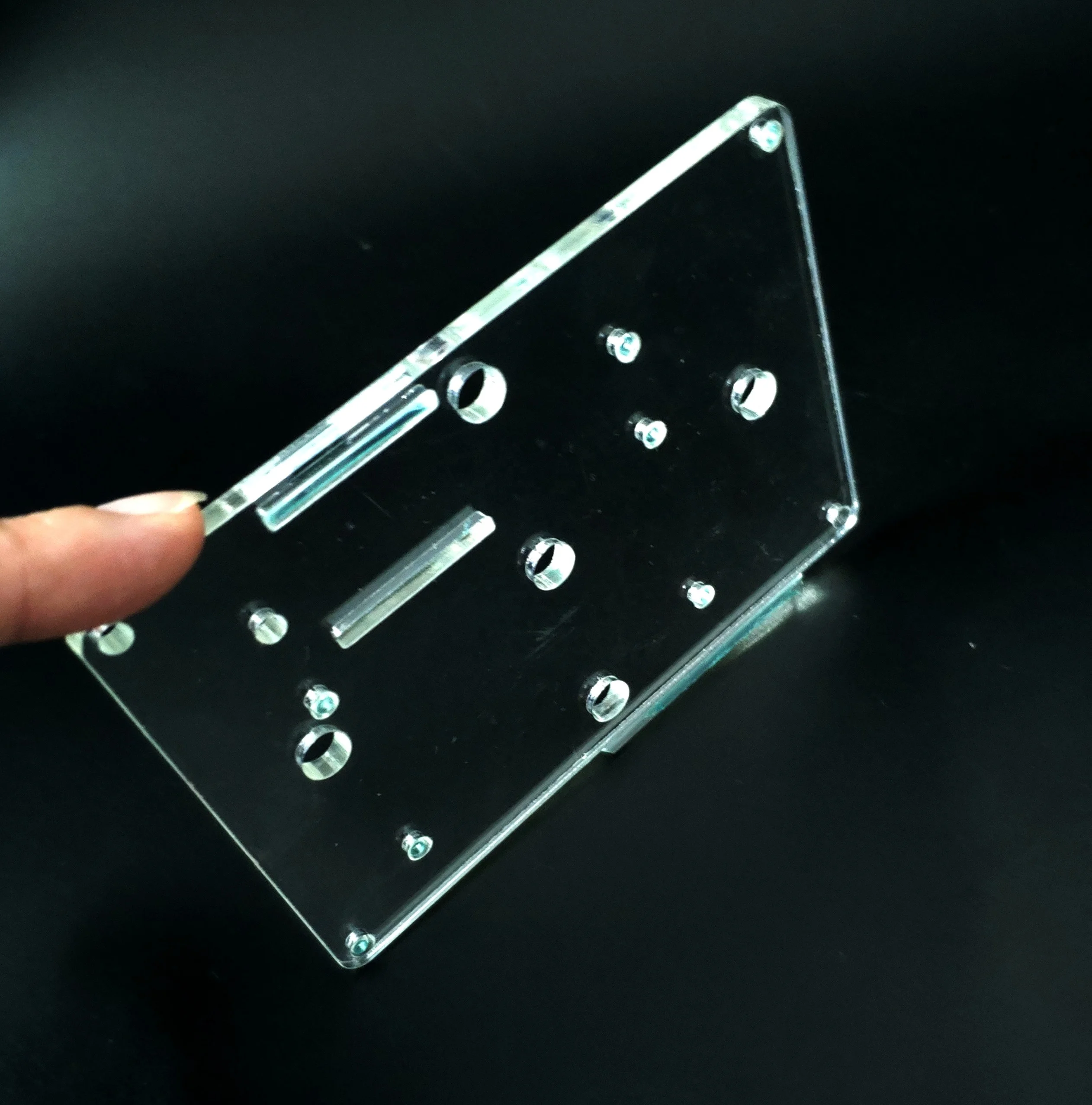 customize 3mm Clear acrylic sheet and cutting service