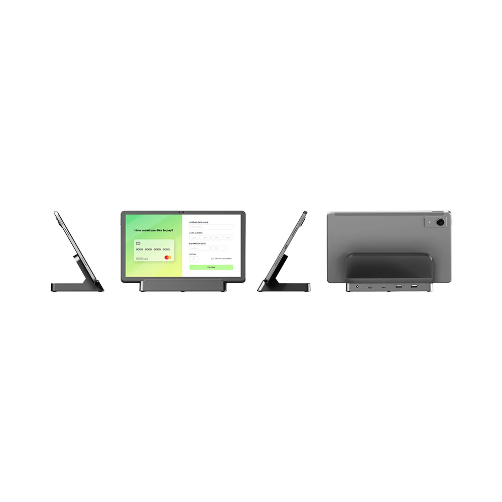 11 inch android nfc donation smart screens tablet pos charging station donation tap to pay nfc under the screen tablet