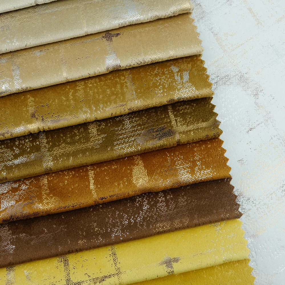 New Factory Design Holland Velvet Textile Fabrics for House Upholstery