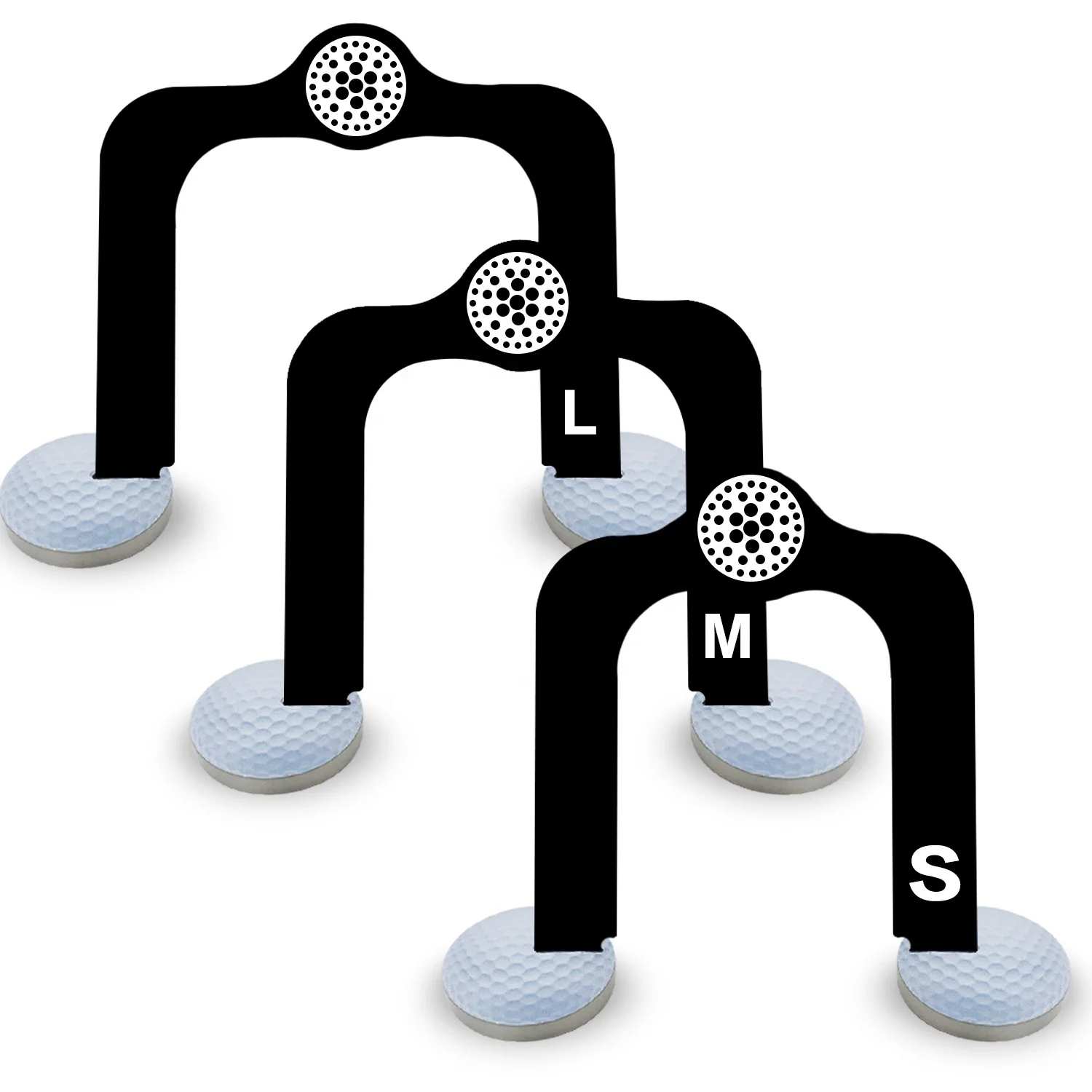 Custom Logo Indoor Outdoor Metal Golf Putting Gate Set with Factory Price