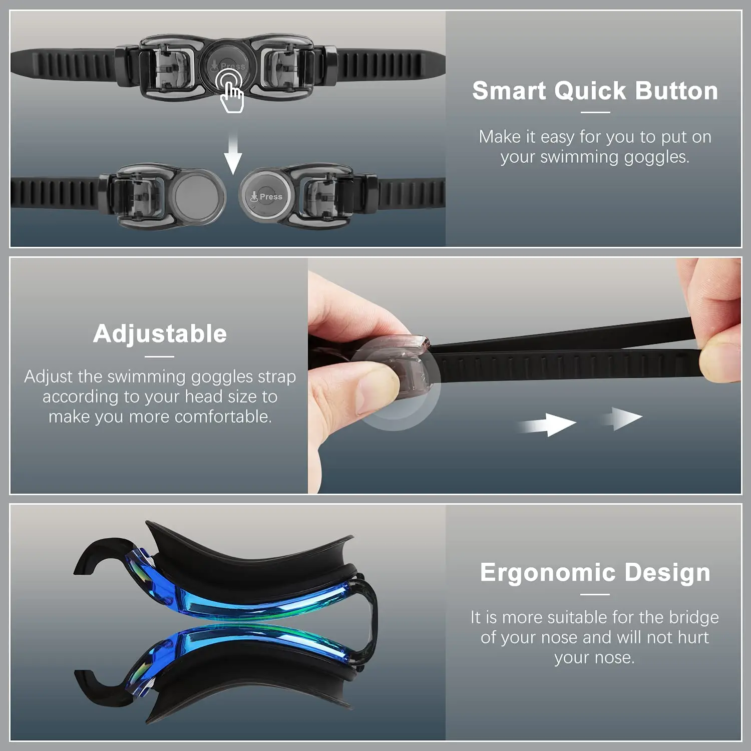 Оптовая продажа детские очки для плавания speedo hydrospex Заводская поставка противотуманные