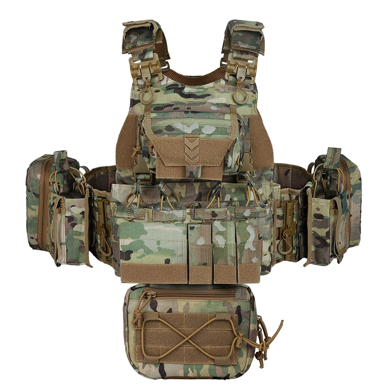 Yakeda Colete Tatico 1000D CP Chaleco Tactico Weighted Plate Carrier Tactical Vests Tactical Equipment for Personal Defense