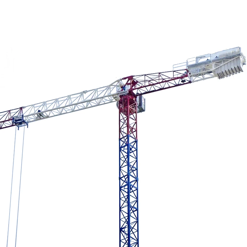 Mini Tower Crane 6T/8T/12T Rental Construction Meccano Tower Crane