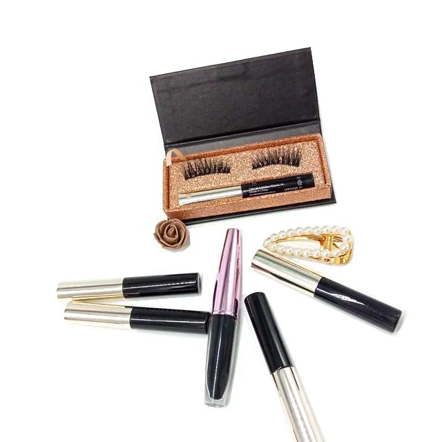 Manufacture Luxury Collection Private Label Waterproof  Magnetic eyeliner With Magnetic eyelashes