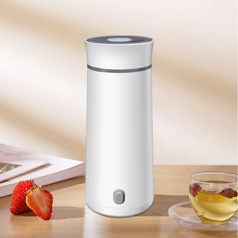 Электрическая чашка маленькая портативная электрическая нагревательная для воды изоляция все в одном горящий чайник автоматический мини-горшок здоровья