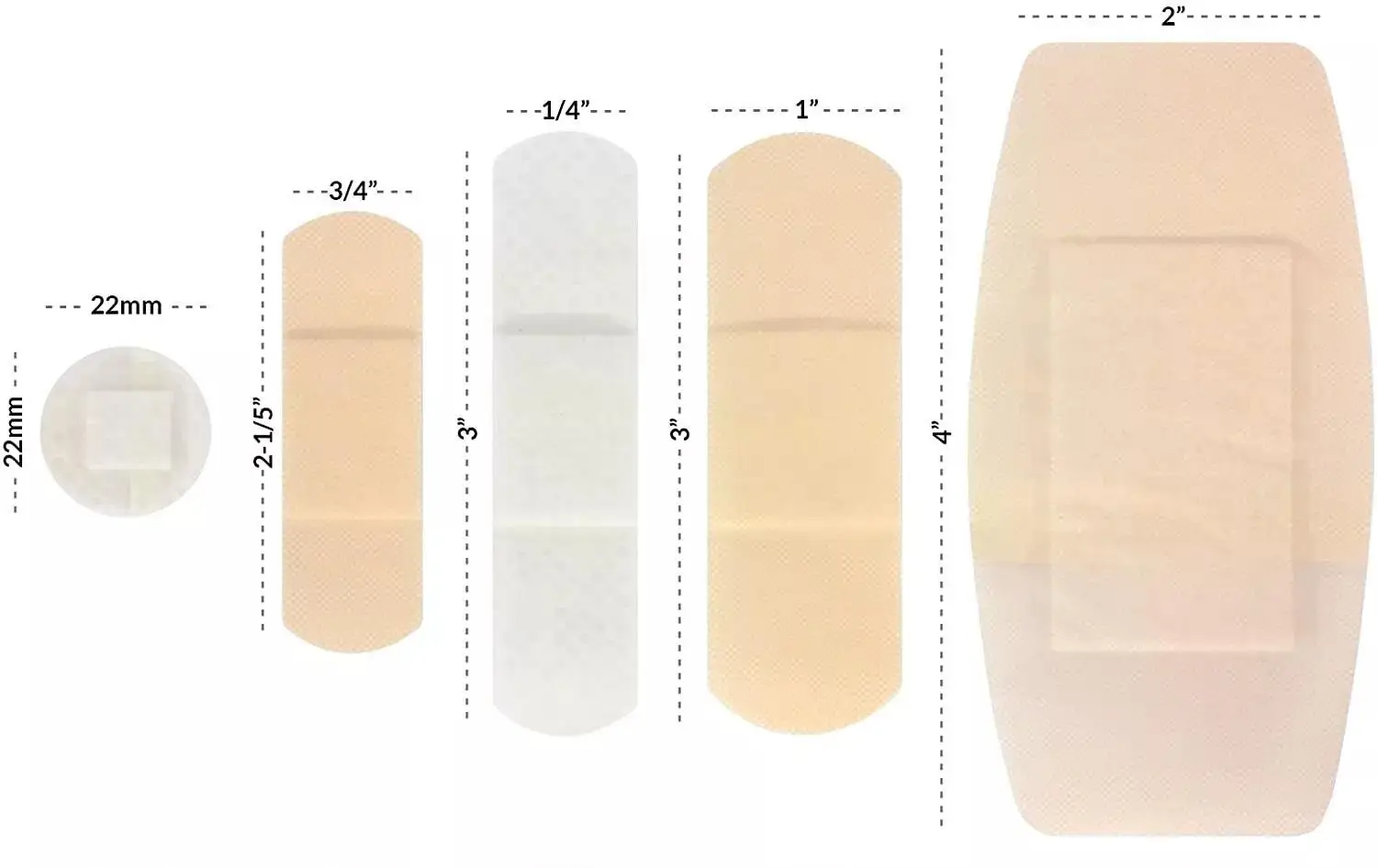 OEM Customized Various Shapes Print Patterns Band-aids Latex-free High-Quality Bandages