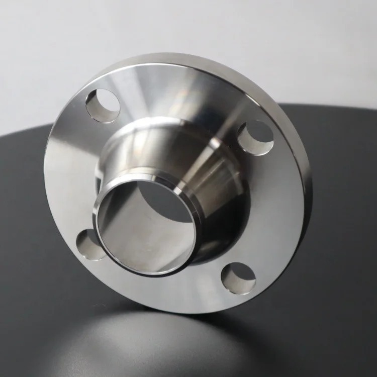 JIS 304 Stainless Steel Pipe Fittings Flange Raised Face Weld Neck Flange
