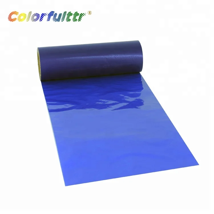 Blue TTR Ribbon Colorful Thermal Transfer Ribbon for Zebra TSC Label Rrinter  Wash Resin Ribbon
