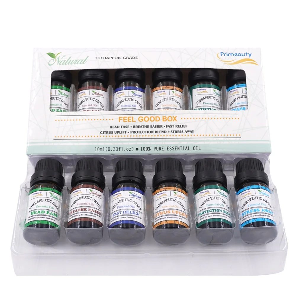 private label eucalyptus lemongrass frankincense peppermint tea tree lavender aroma diffuser natural Compound Essential Oil