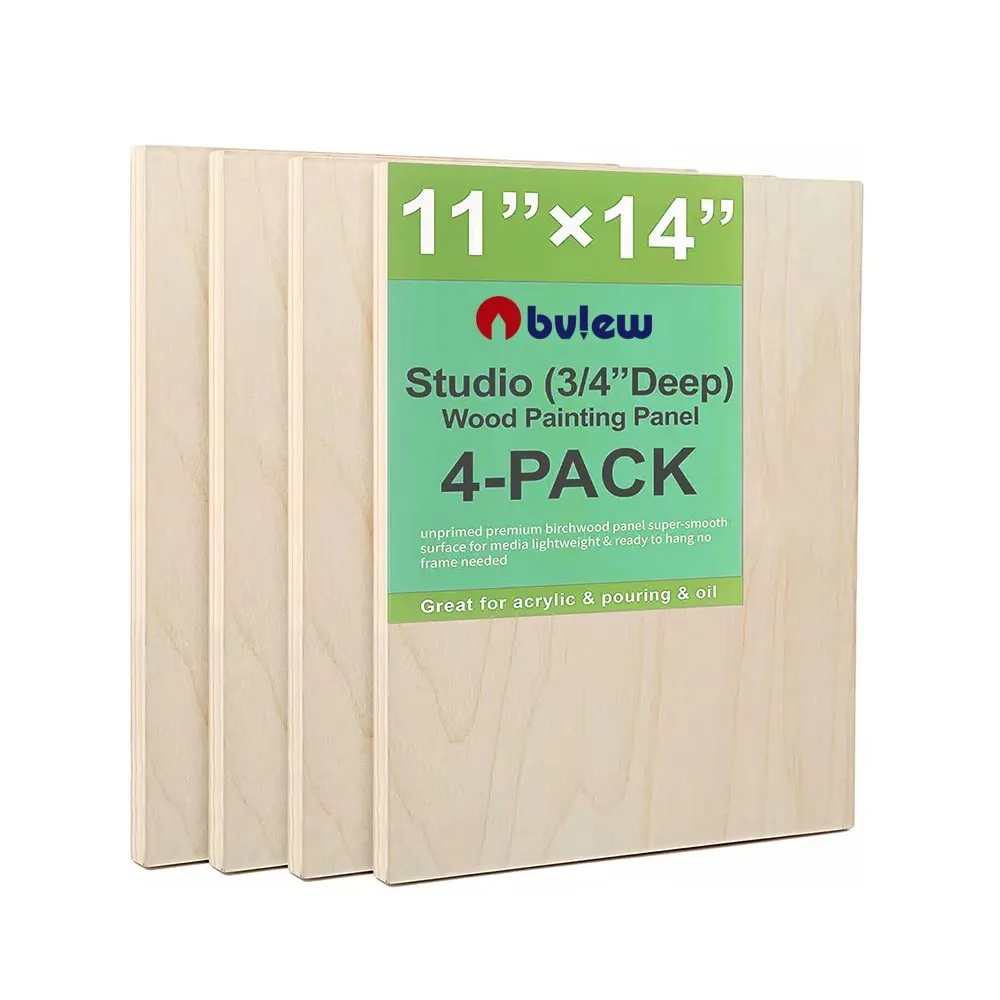 Bview художественные панели из необработанной березовой древесины для