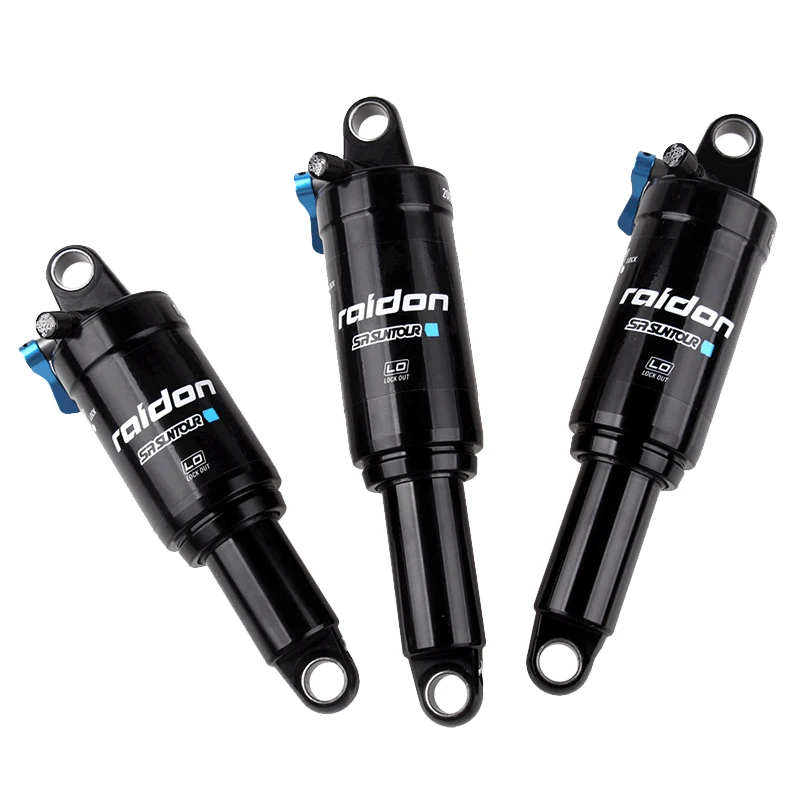 Suntour Bicycle Rear Shock Absorber Bumper Shox Air Downhill Pneumatic Chamber Damper Mtb Mountain Bike Suspension 165/190/200mm